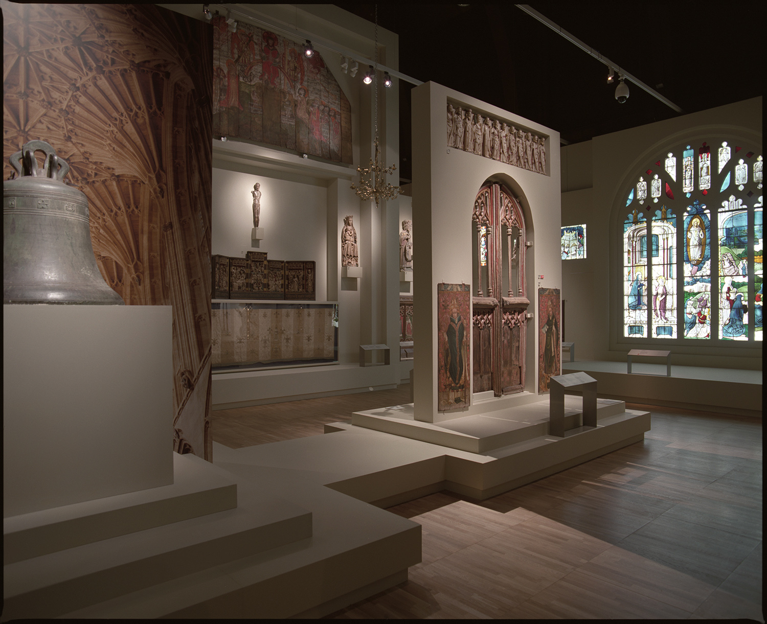 Gothic Art Installation - Victoria and Albert Museum trade exhibition