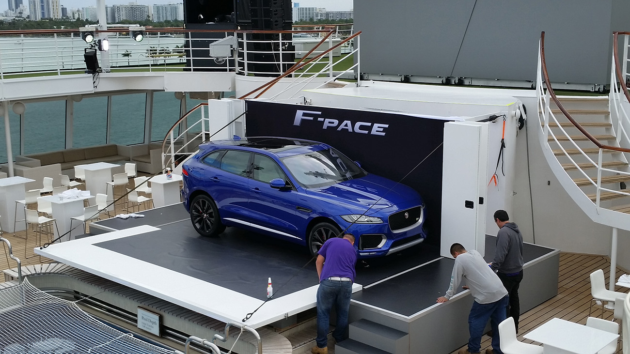 ‘Set The Pace’ Sales Launch - Jaguar Land Rover trade exhibition