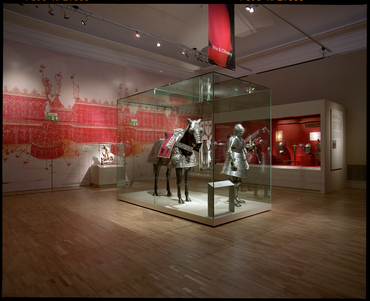 Gothic Art Installation - Victoria and Albert Museum trade exhibition