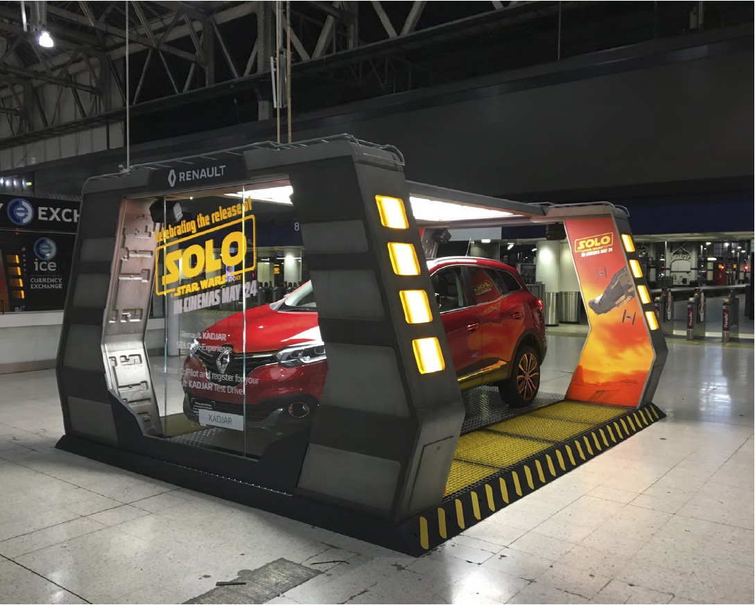 Renault trade exhibition