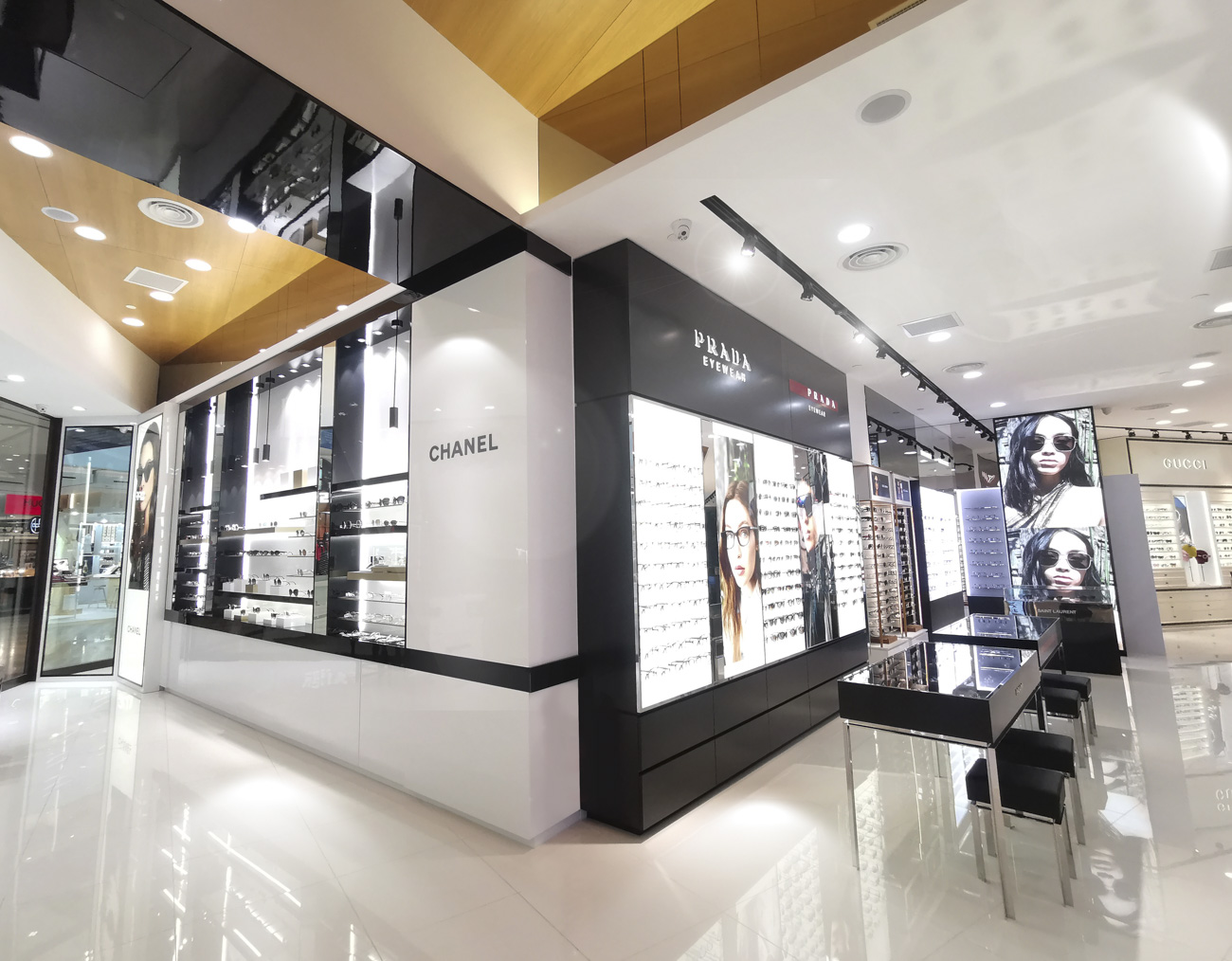 Luxottica trade booth