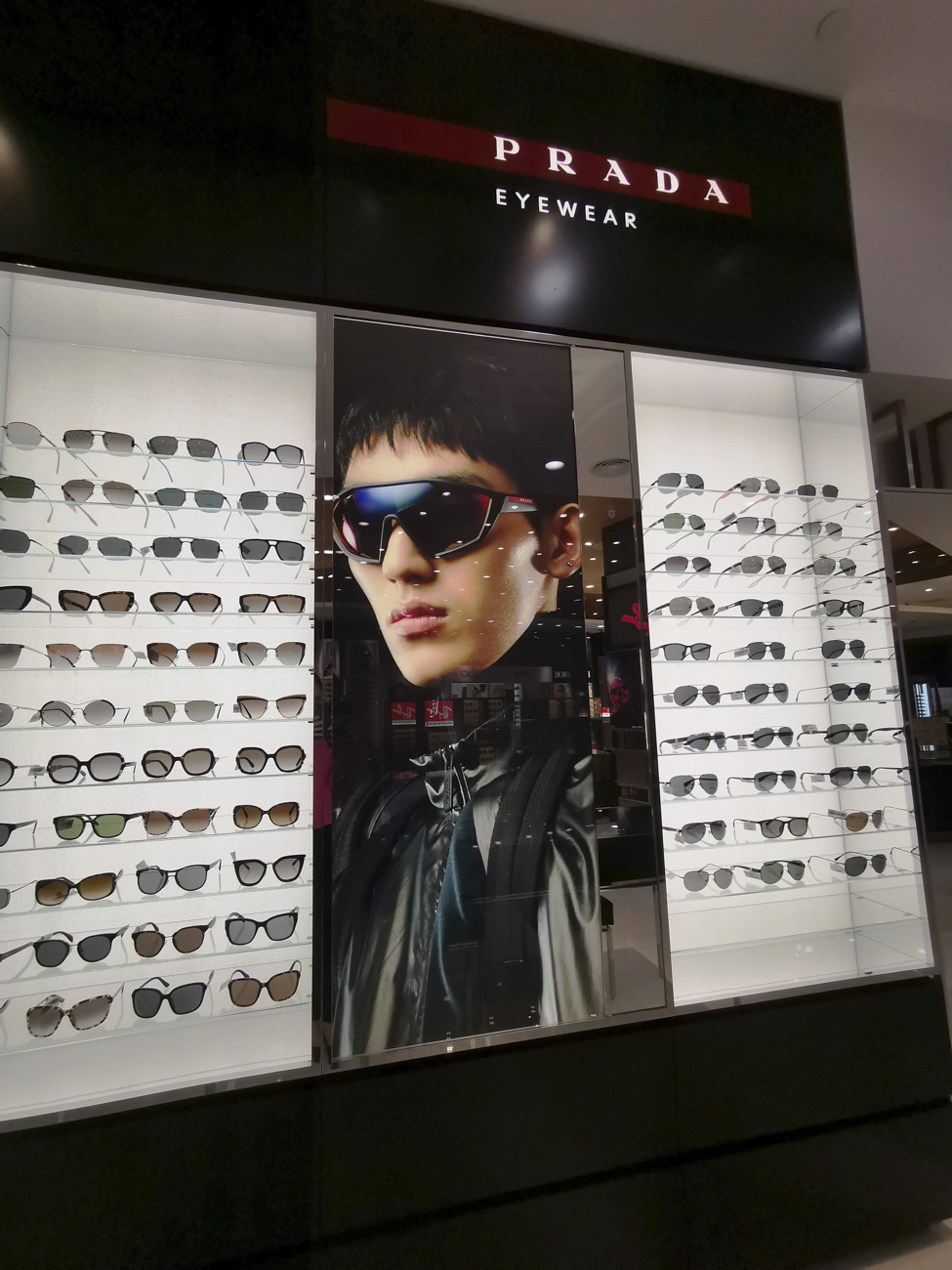 Luxottica trade booth