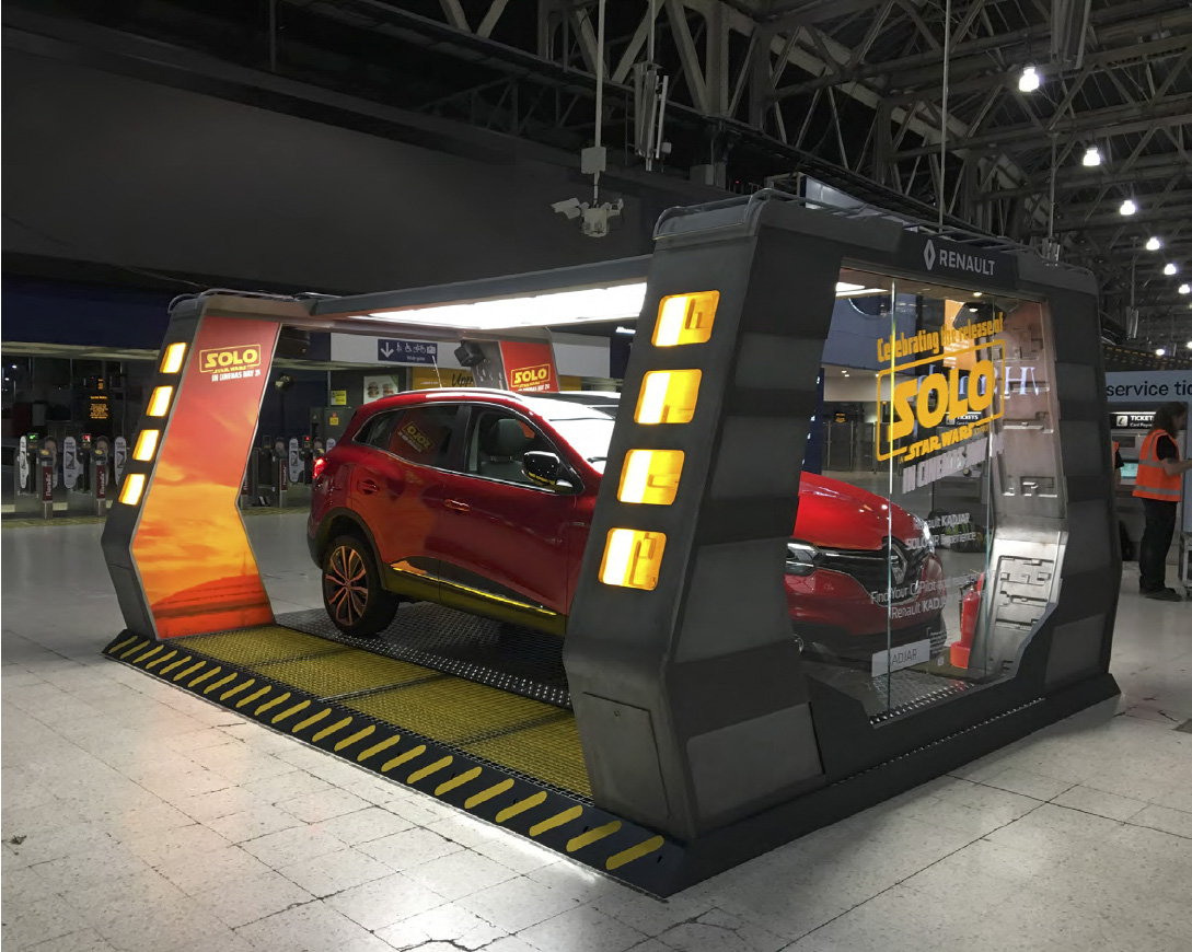 Renault trade exhibition