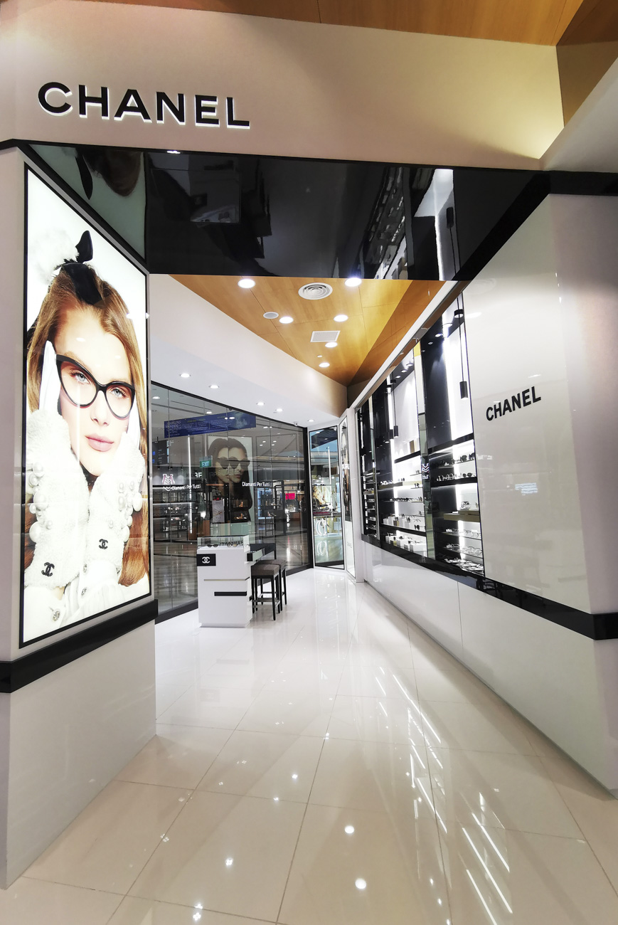 Luxottica trade booth