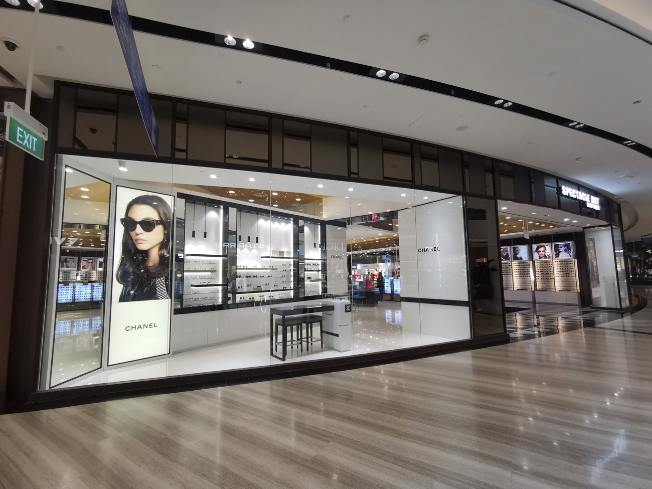 Luxottica trade booth