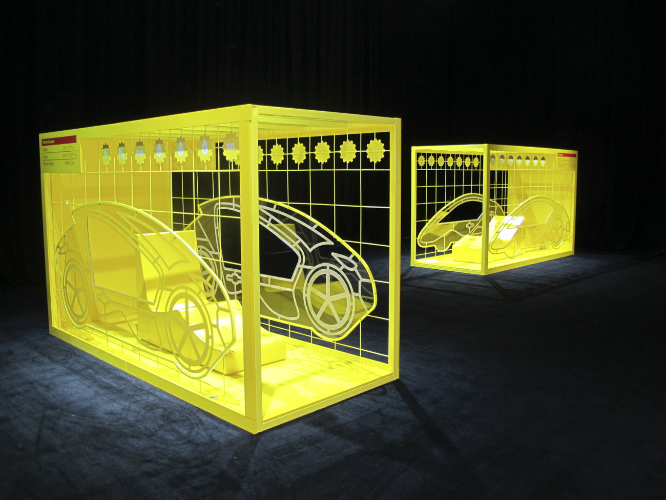 Shell trade booth