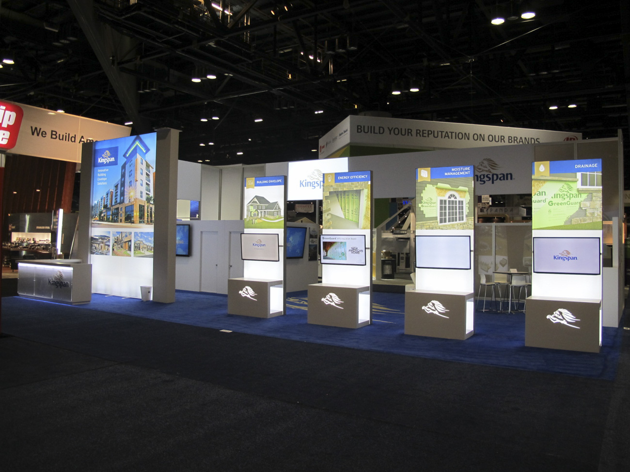 Kingspan trade stand