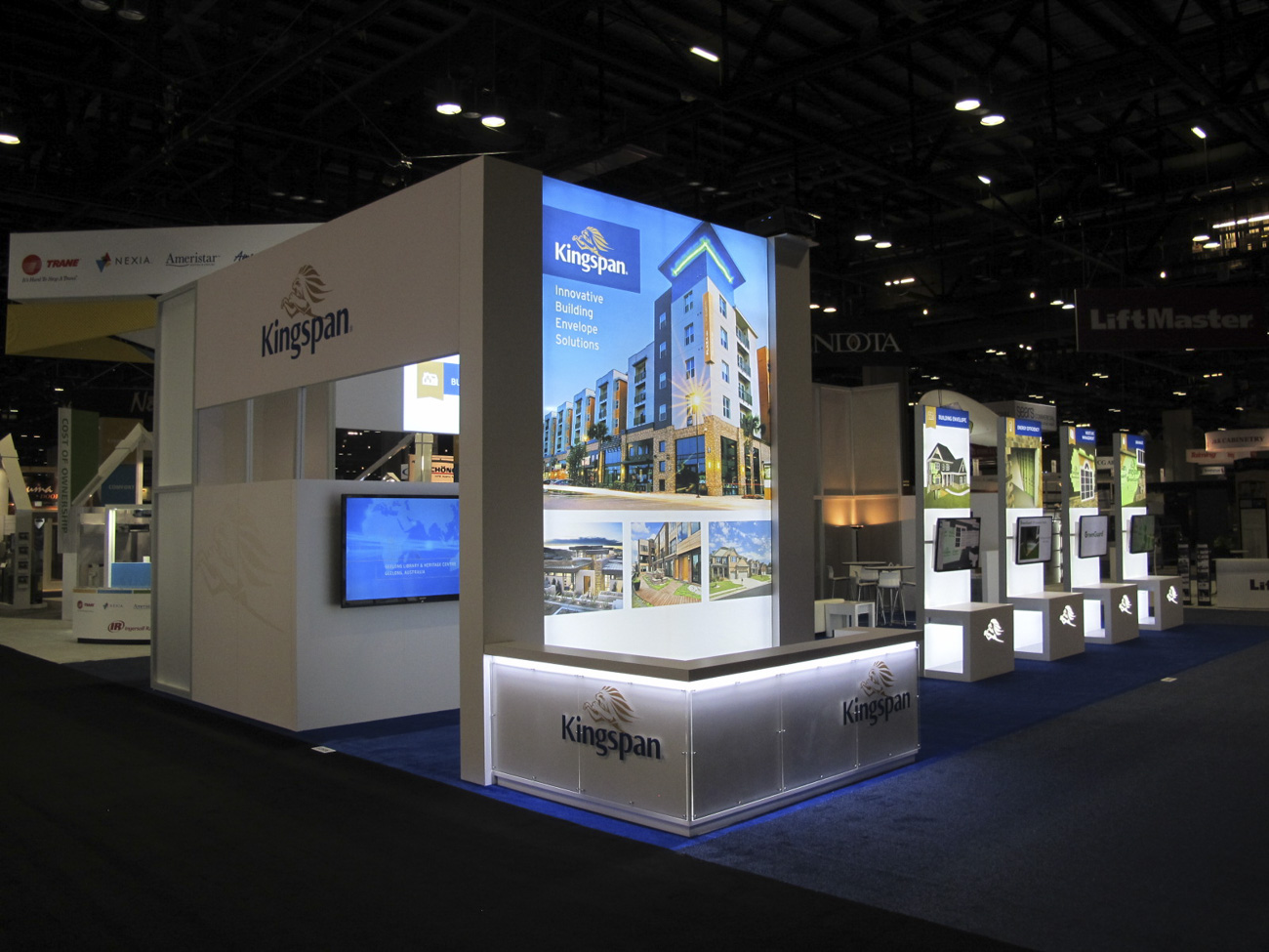 Kingspan trade stand
