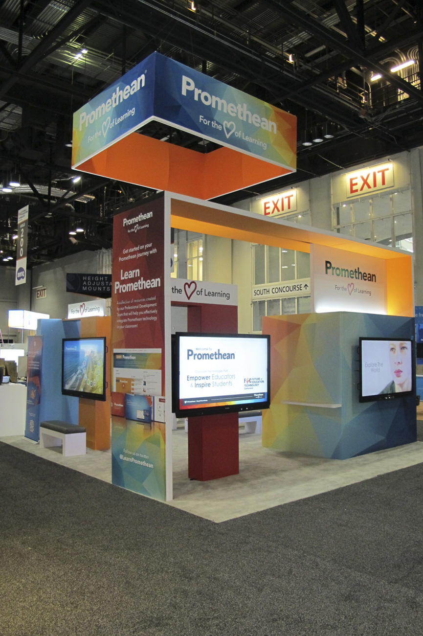 Experience Software Teaching - Promethean trade booth