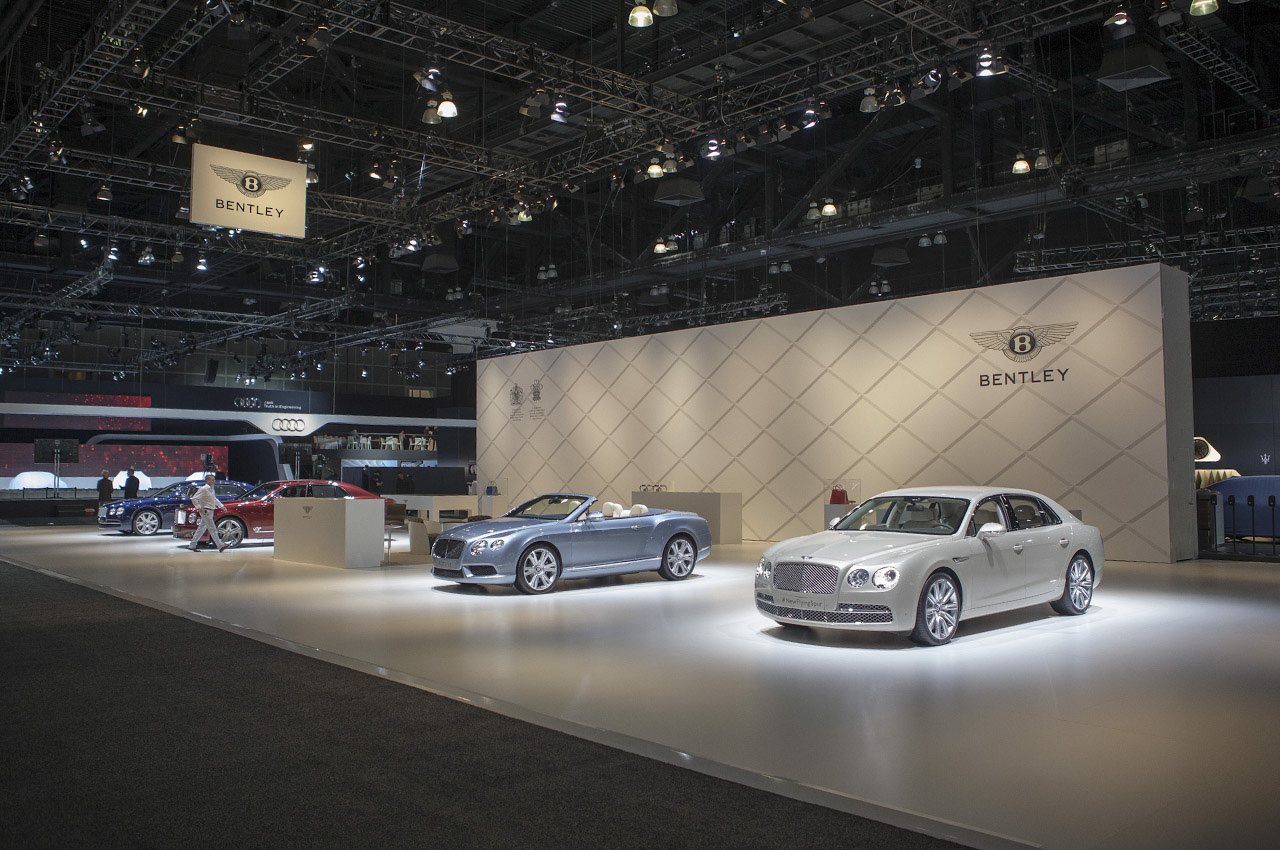 Bentley trade exhibition