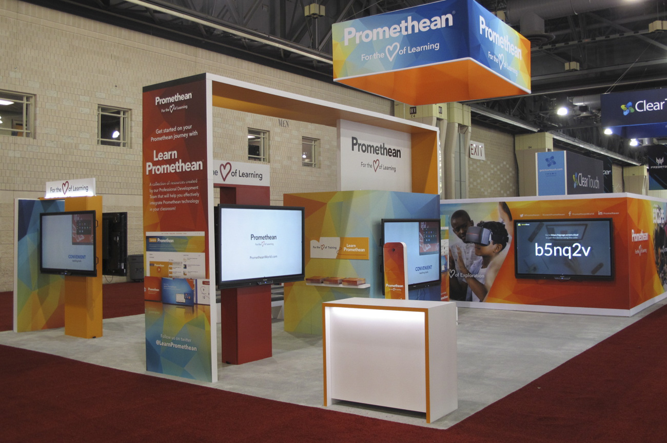 Experience Software Teaching - Promethean trade booth