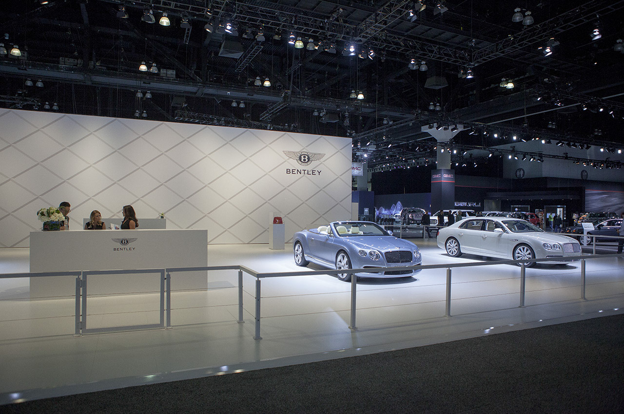 Bentley trade exhibition