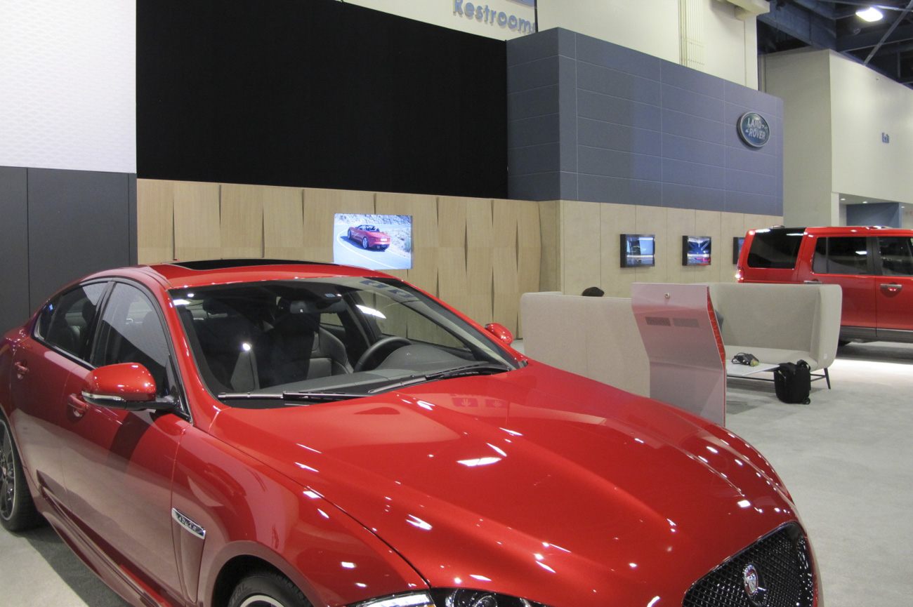 JLR - Automotive Tier Jaguar Land Rover trade exhibition