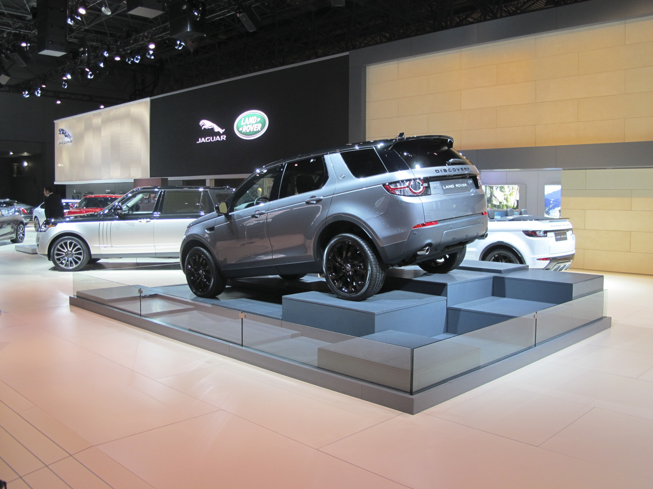 Jaguar Land Rover trade exhibition