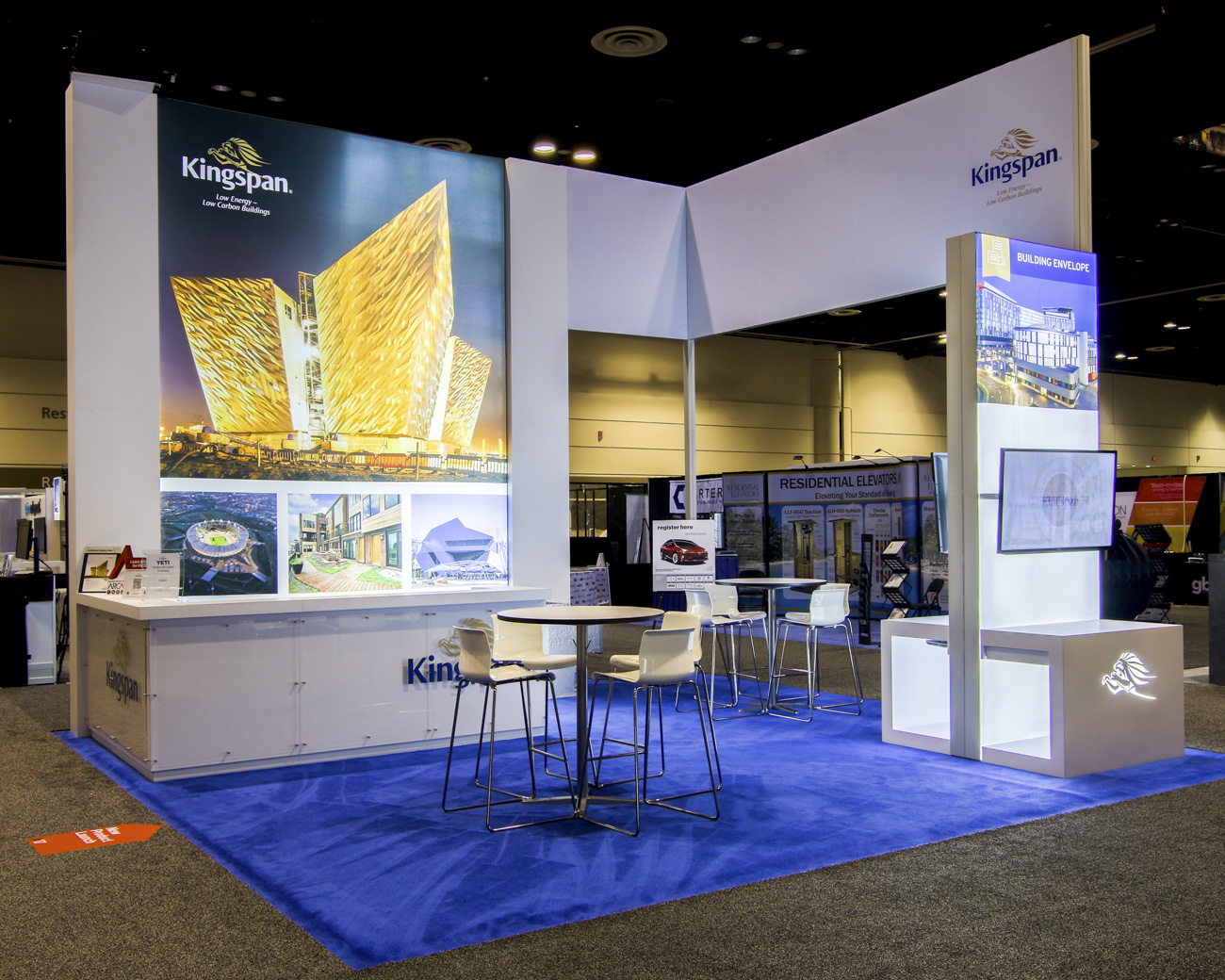Kingspan trade stand