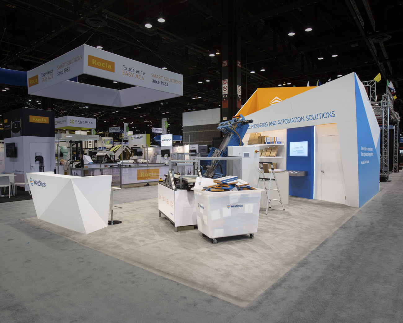Design without barriers trade stand