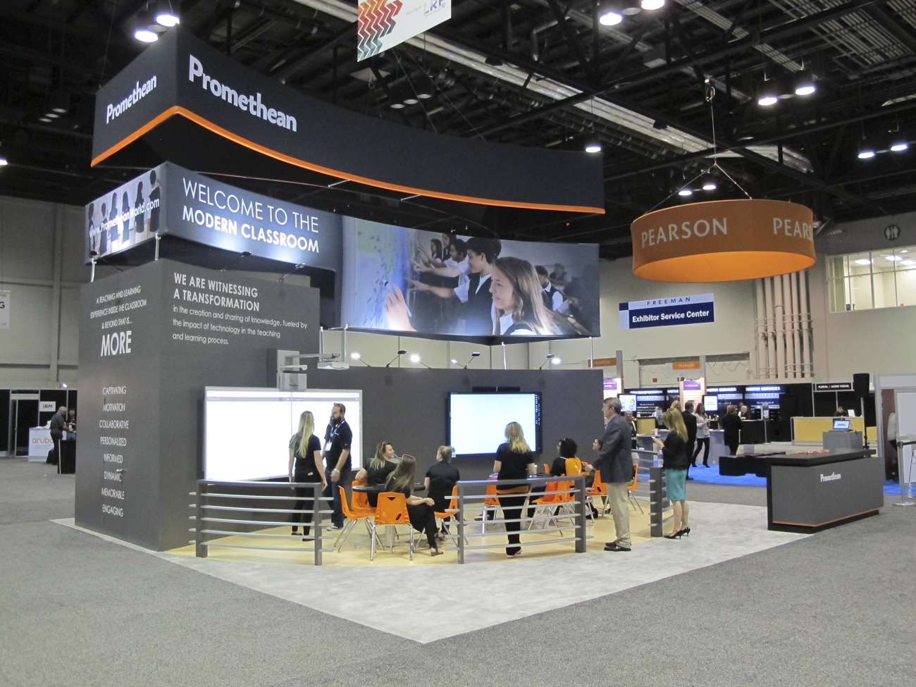 Promethean technology trade booth