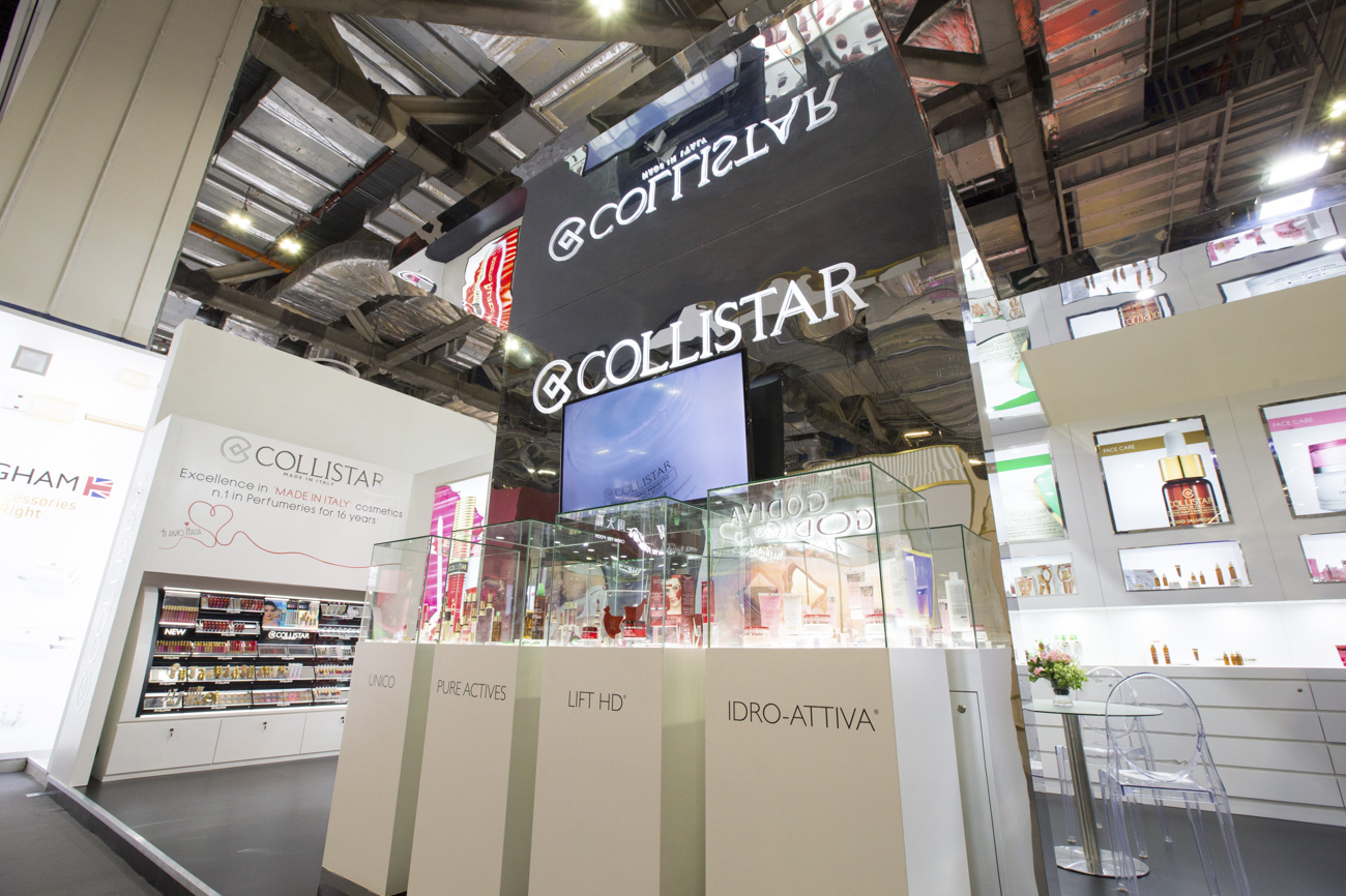 White is the New Black - Collistar trade exhibition
