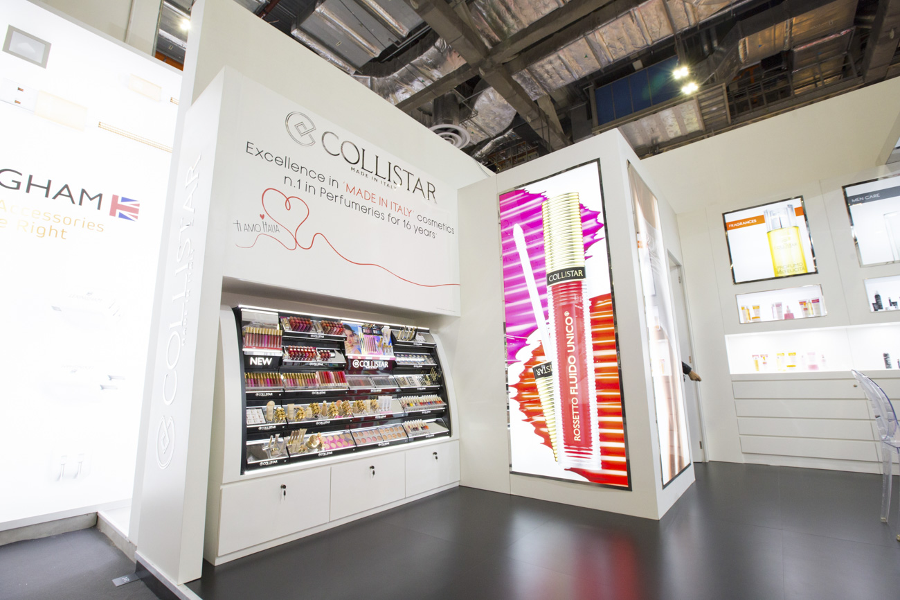 White is the New Black - Collistar trade exhibition