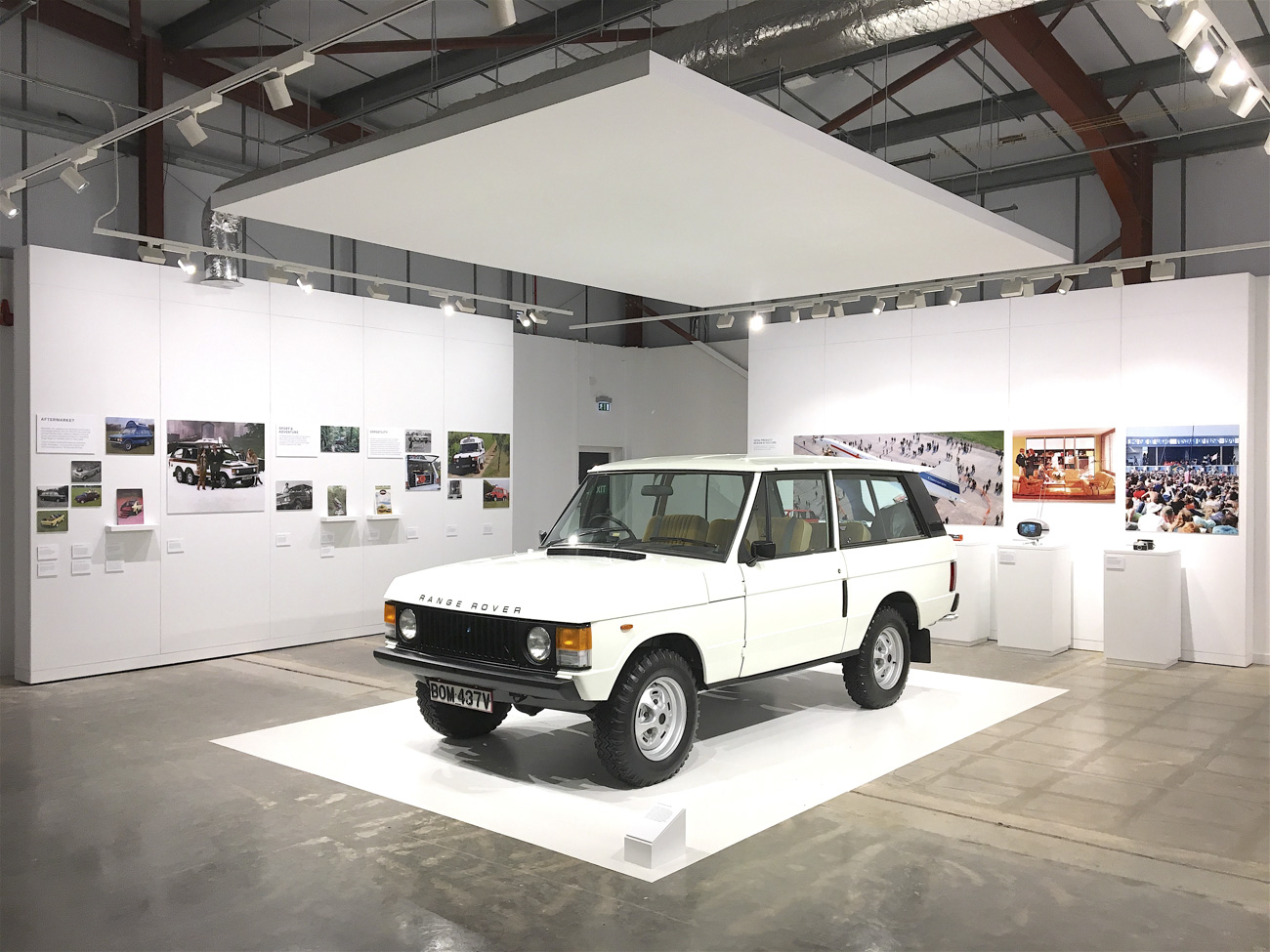 Story of an Icon - Jaguar Land Rover trade exhibition