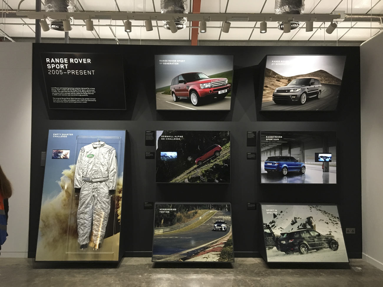 Story of an Icon - Jaguar Land Rover trade exhibition