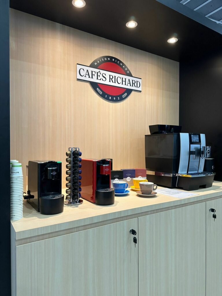 Bringing Paris to Singapore trade booth