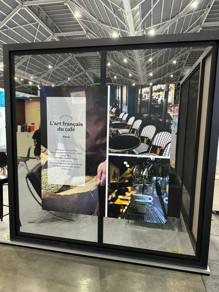Bringing Paris to Singapore trade booth