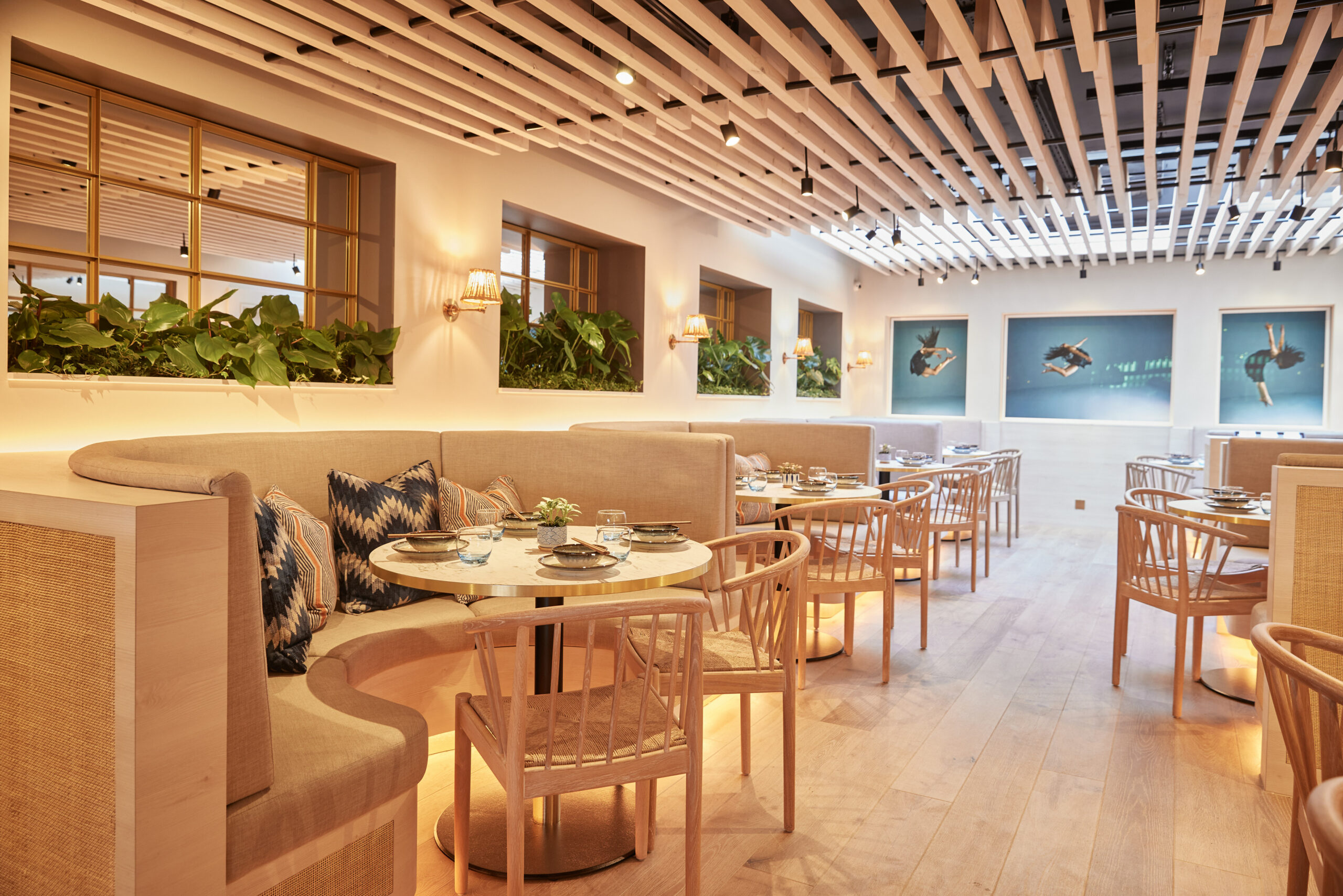 Beach-inspired dining in London