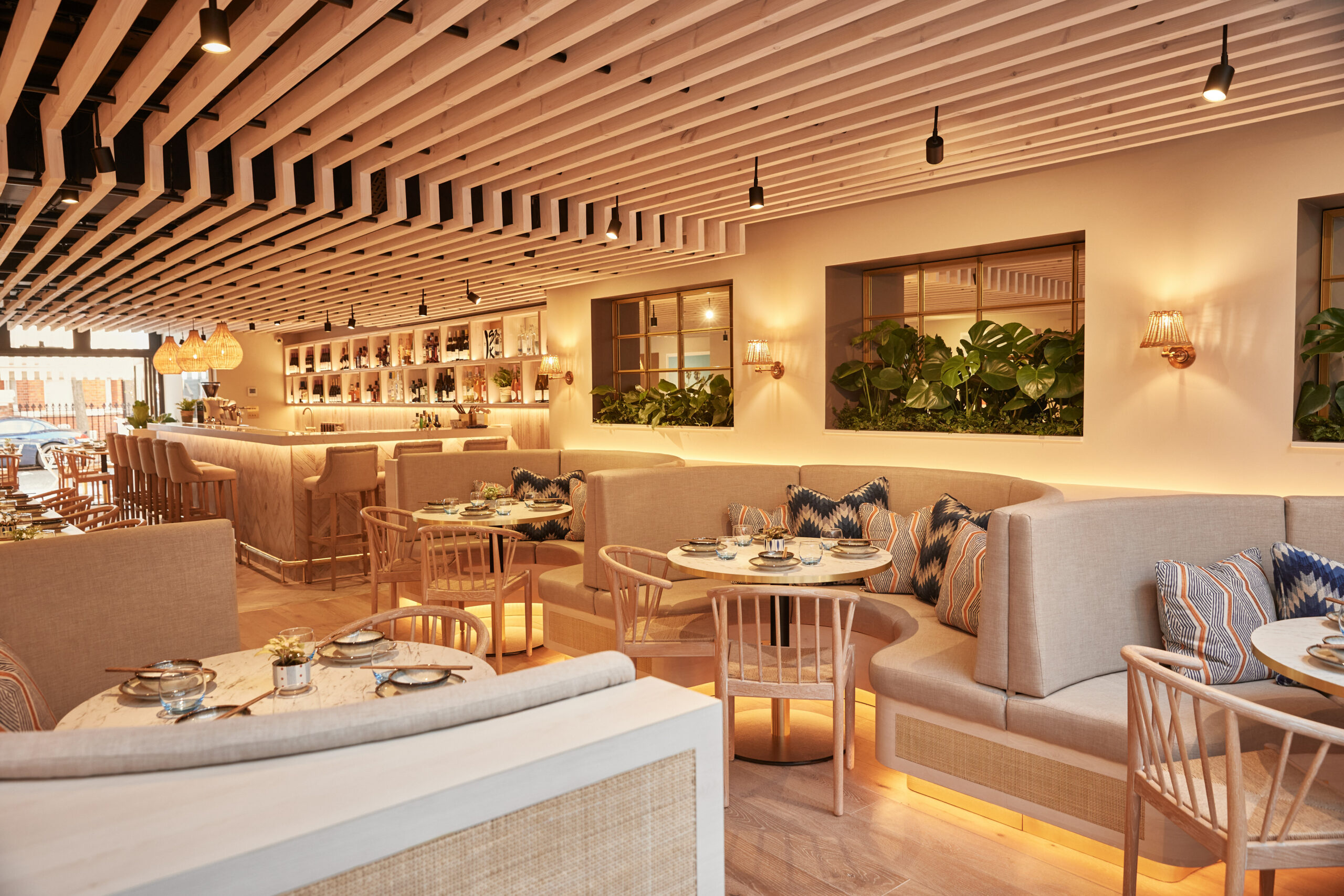 Beach-inspired dining in London