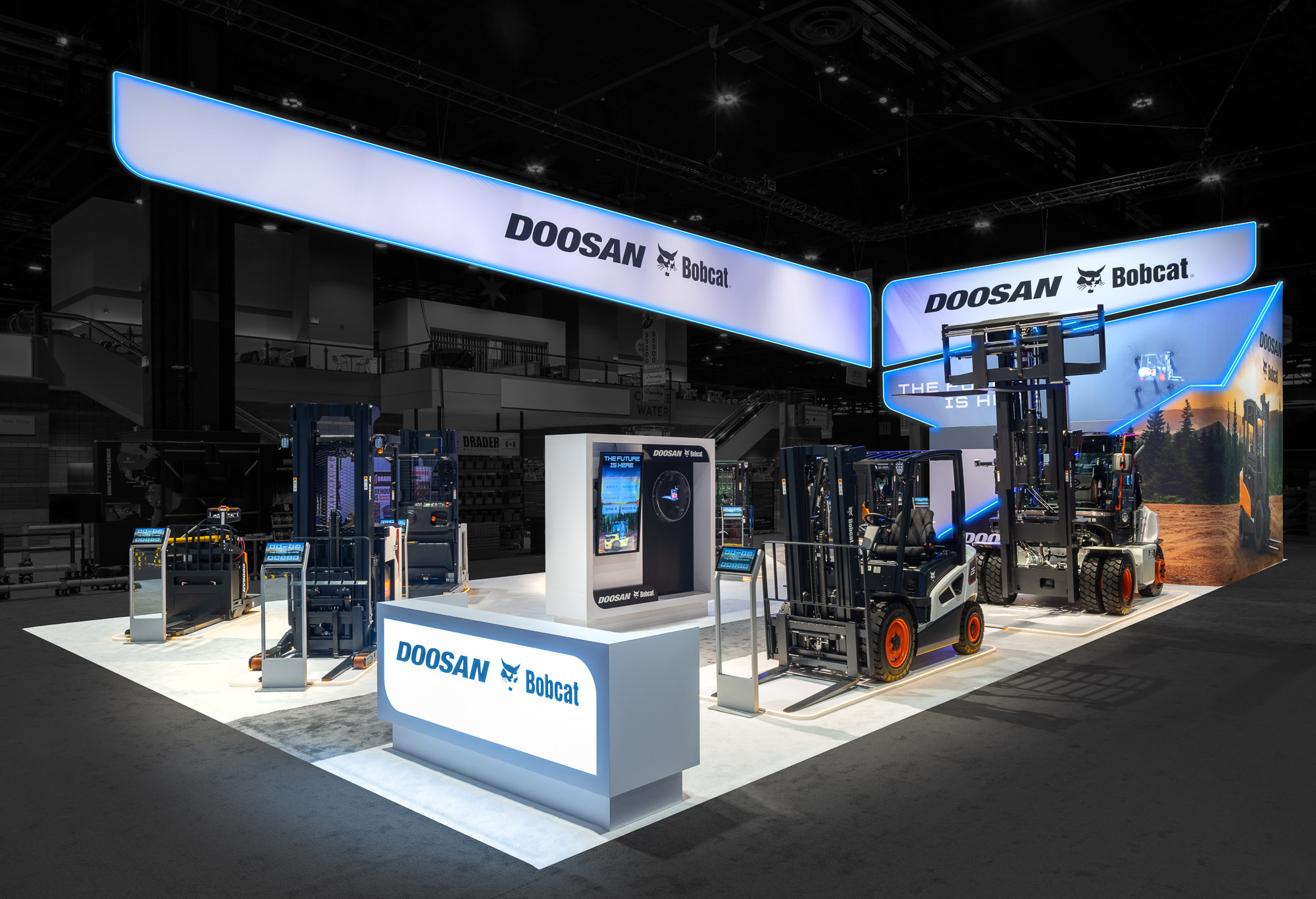 Design without barriers trade booth