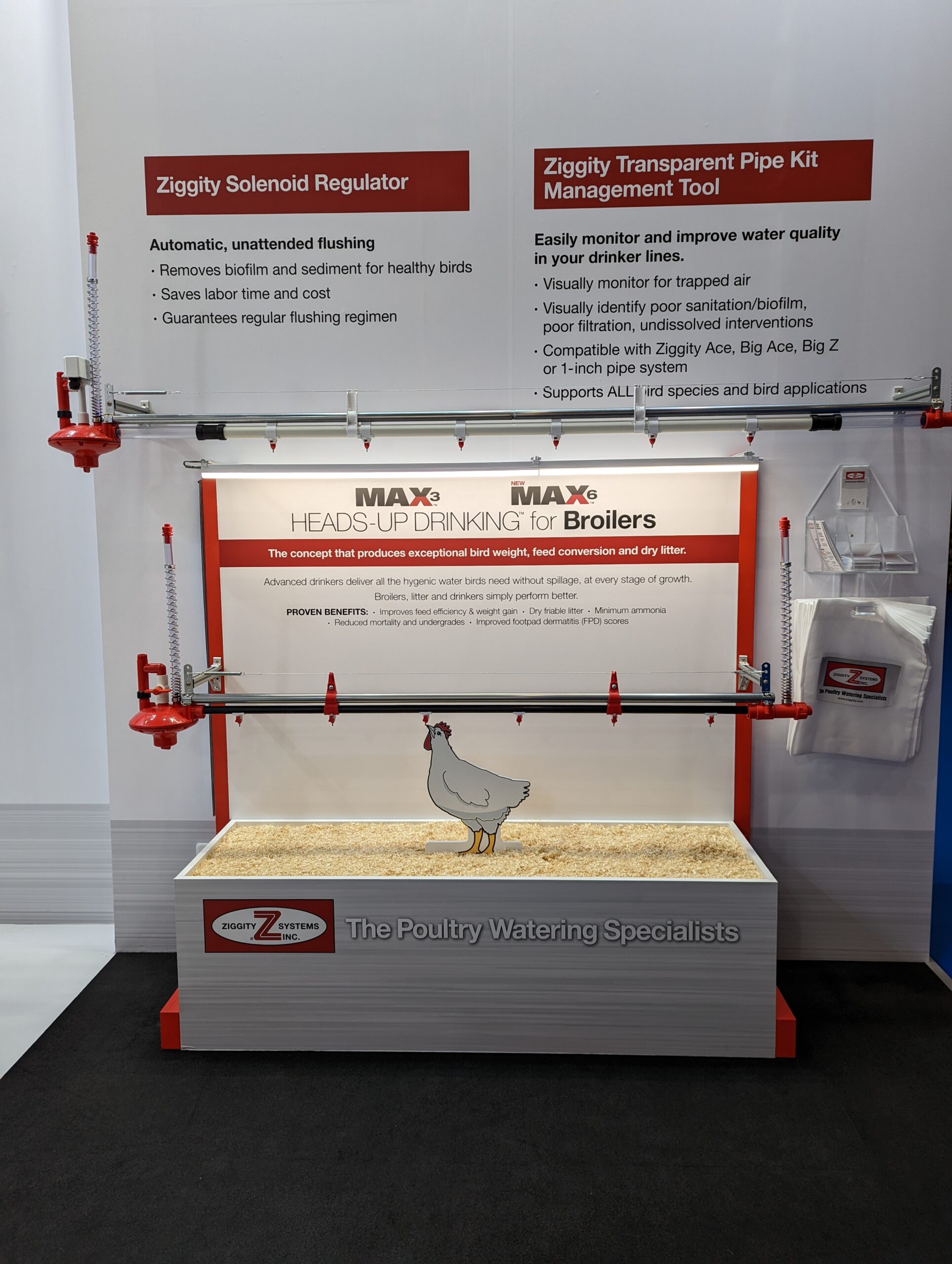 Ziggity trade stand