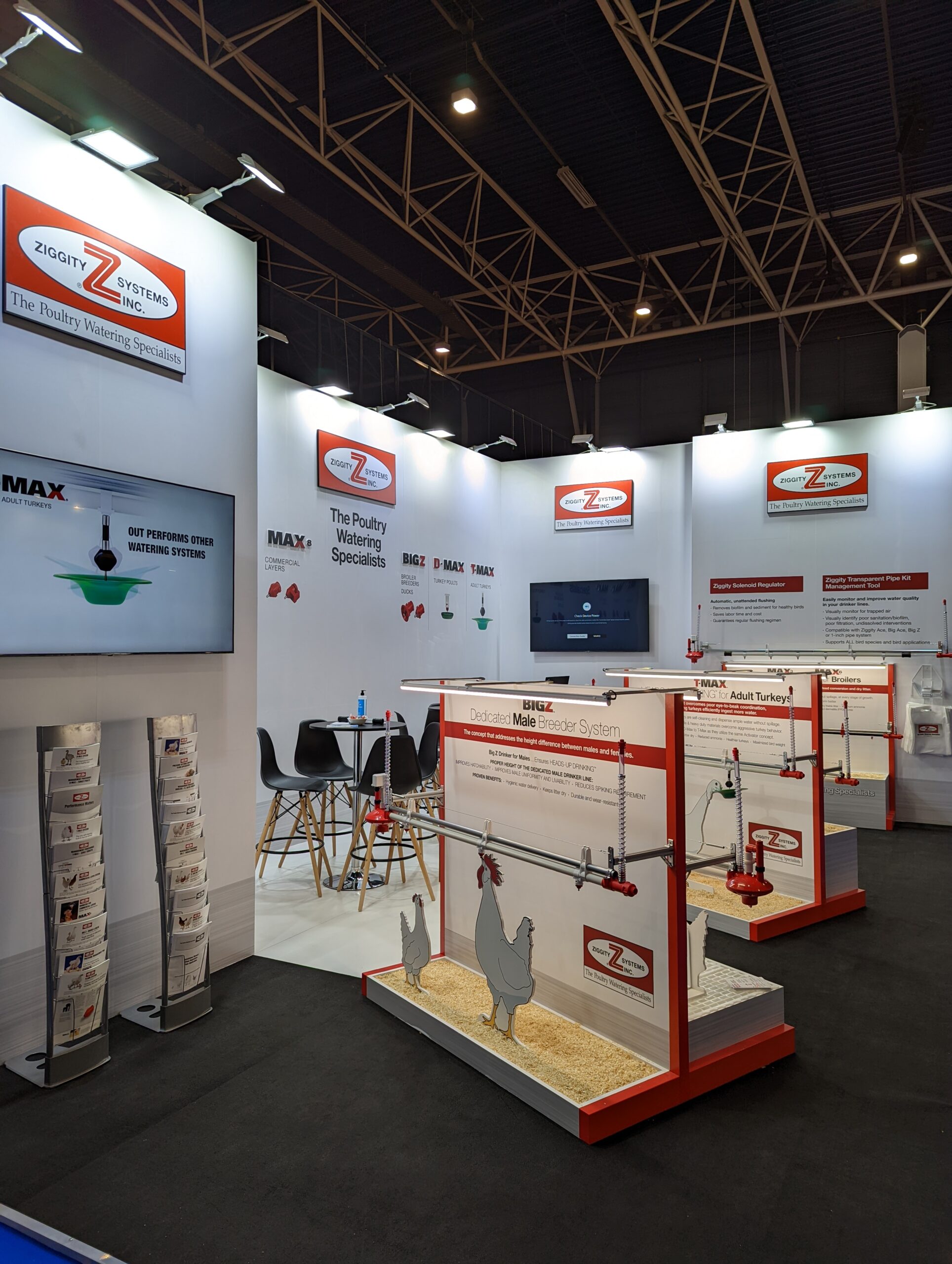Ziggity trade stand