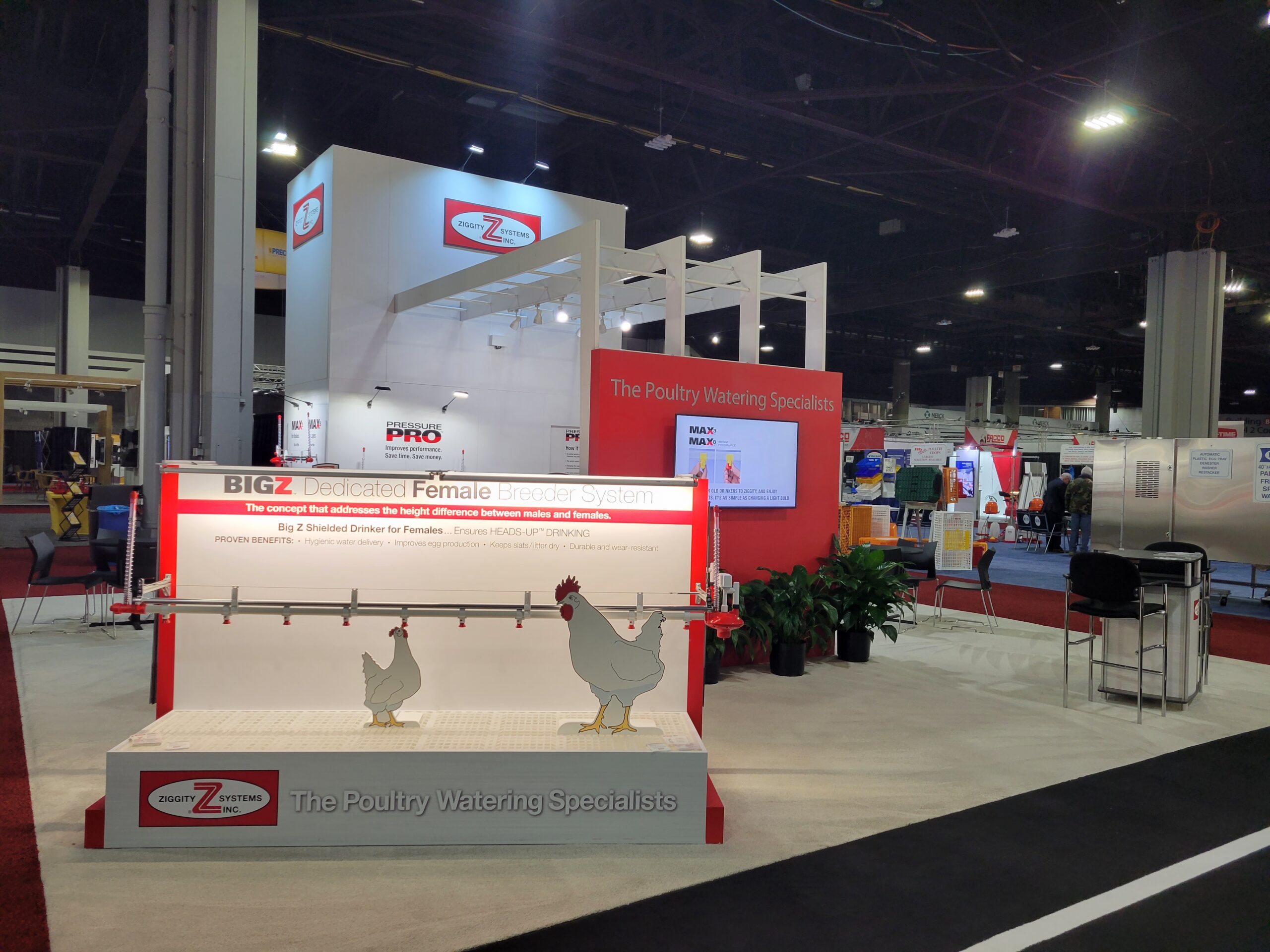 Ziggity trade stand