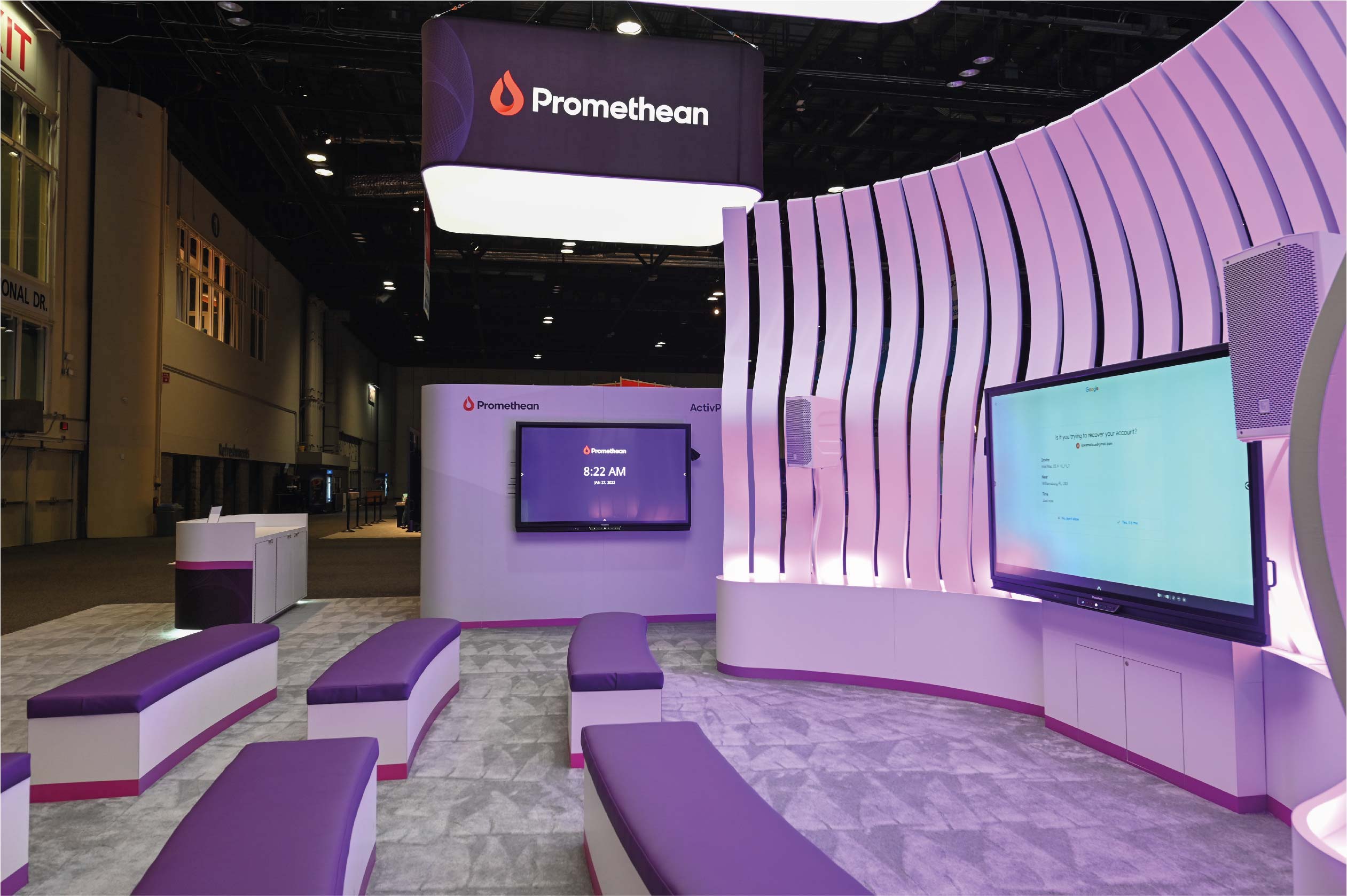 Promethean trade booth