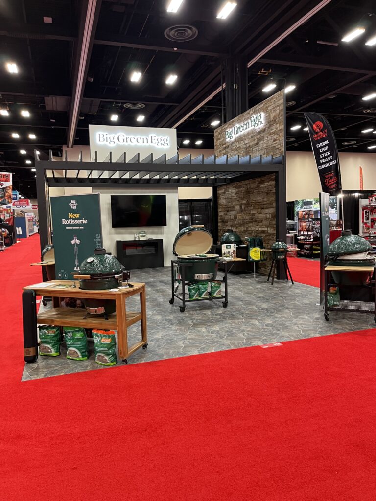 Big Green Egg Booth atACE Hardware2025
