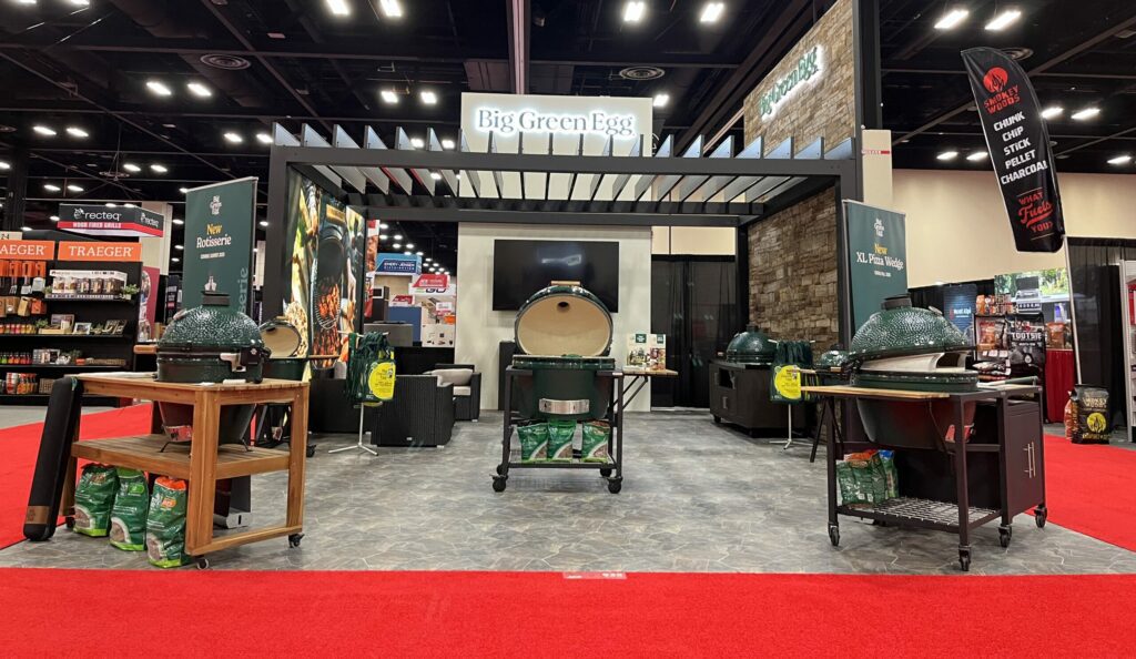 Big Green Egg Booth atACE Hardware2025