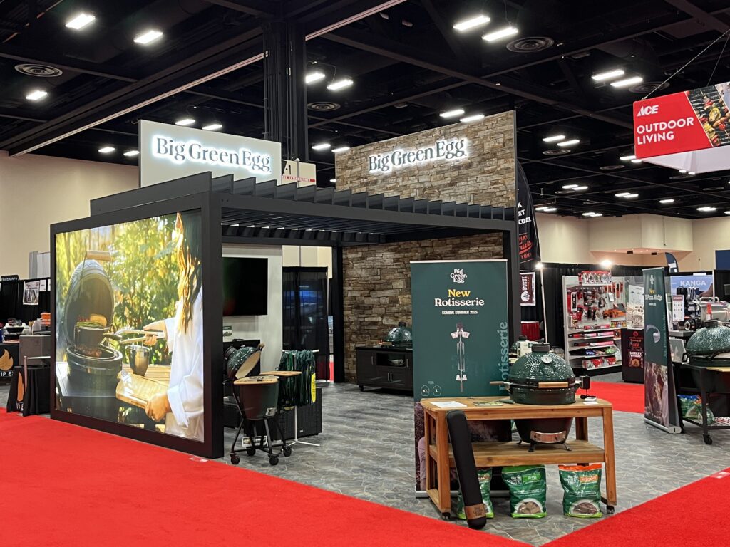 Big Green Egg Booth atACE Hardware2025